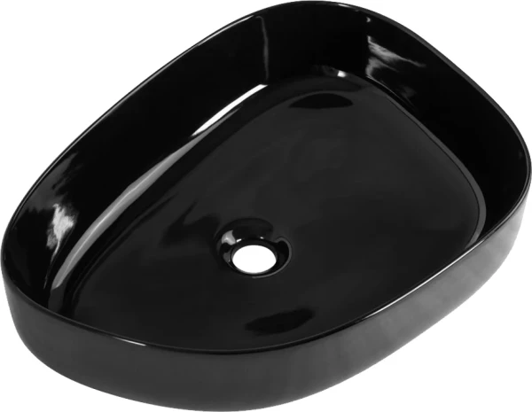 Накладная раковина BelBagno BB1435-NERO