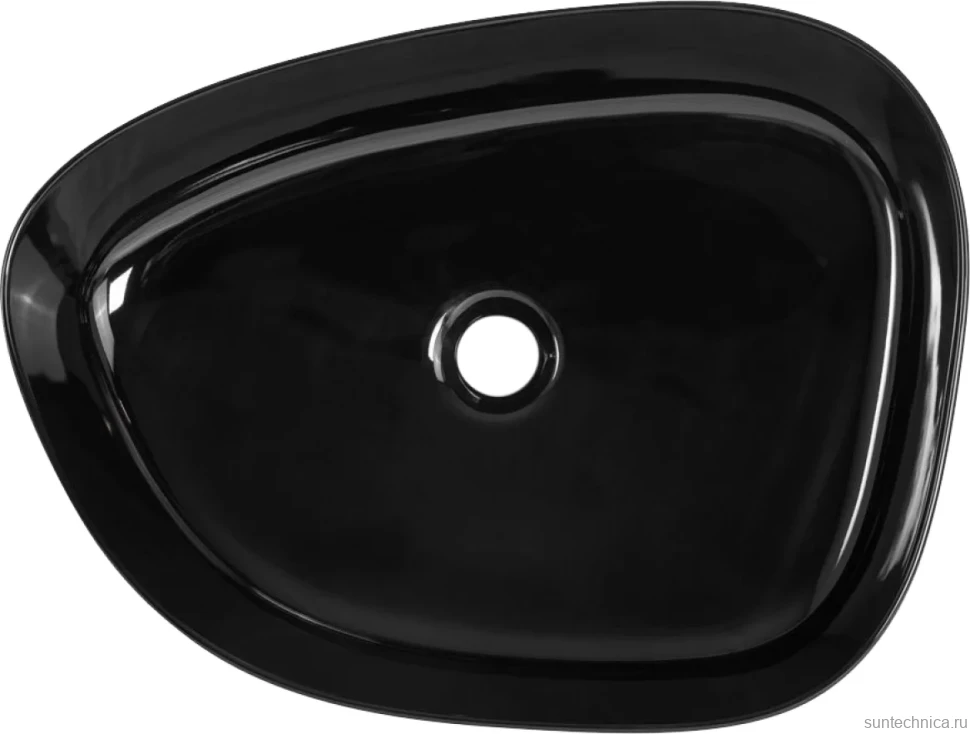 Накладная раковина BelBagno BB1435-NERO