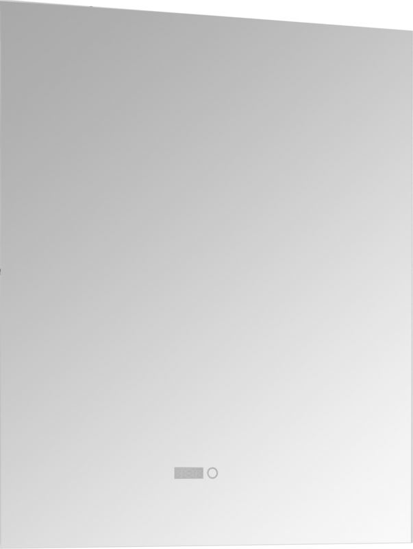 Зеркало ASB-Mebel Оскар 70 с подсветкой и часами