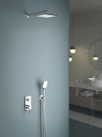 Душевой комплект Teska Alinda AS2201 С ВНУТРЕННЕЙ ЧАСТЬЮ, хром