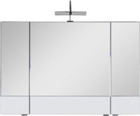 Мебель для ванной комнаты Aquanet Верона 100 белая, 1 ящик, 2 двери