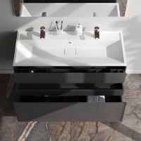 Тумба под раковину без столешницы AM.PM Inspire V2.0 120 графит матовый Тумба под раковину без столешницы AM.PM Inspire V2.0 120 графит матовый