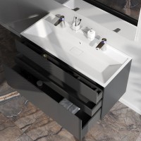 Тумба под раковину без столешницы AM.PM Inspire V2.0 120 графит матовый Тумба под раковину без столешницы AM.PM Inspire V2.0 120 графит матовый