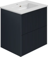 Тумба под раковину La Fenice TERRA Twin Blu Grigio синяя матовая 60 см