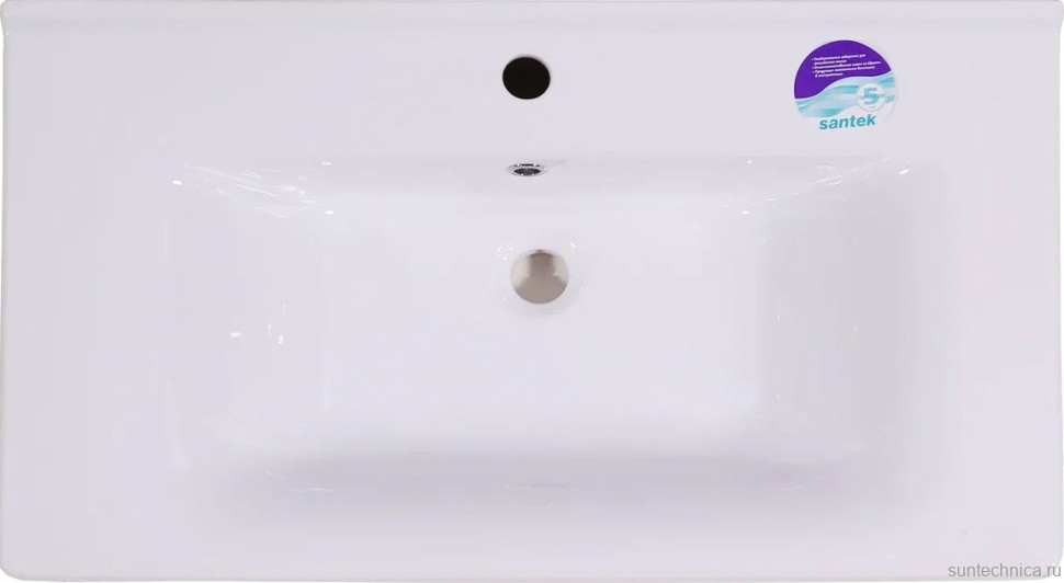 Тумба с раковиной ASB-Mebel Бари 80-2.2 белая