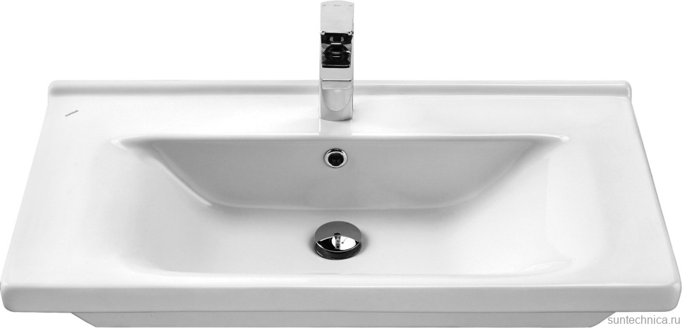 Тумба с раковиной ASB-Mebel Бари 80-2.2 белая