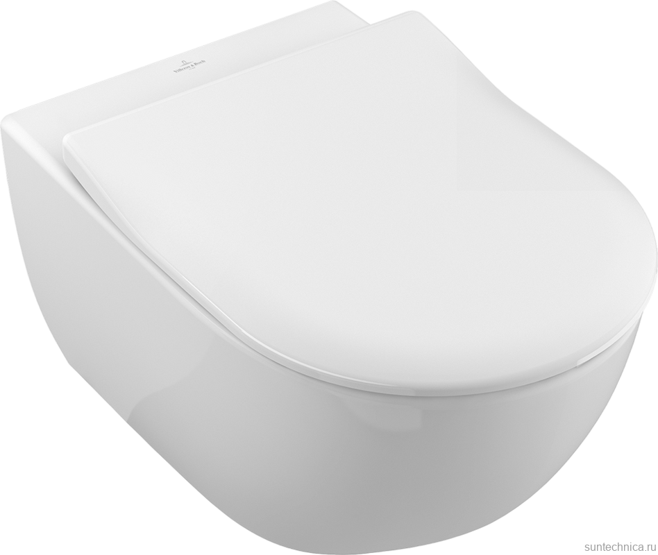 Комплект Унитаз подвесной Villeroy & Boch Subway 2.0 5614 R001 + Крышка 9M78S101 с микролифтом, петли хром + Инсталляция Geberit Duofix Delta 458.163.21.1 с кнопкой смыва, хром + Звукоизоляция