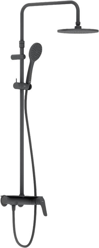 Душевая стойка Damixa Jupiter 977780300 черная матовая