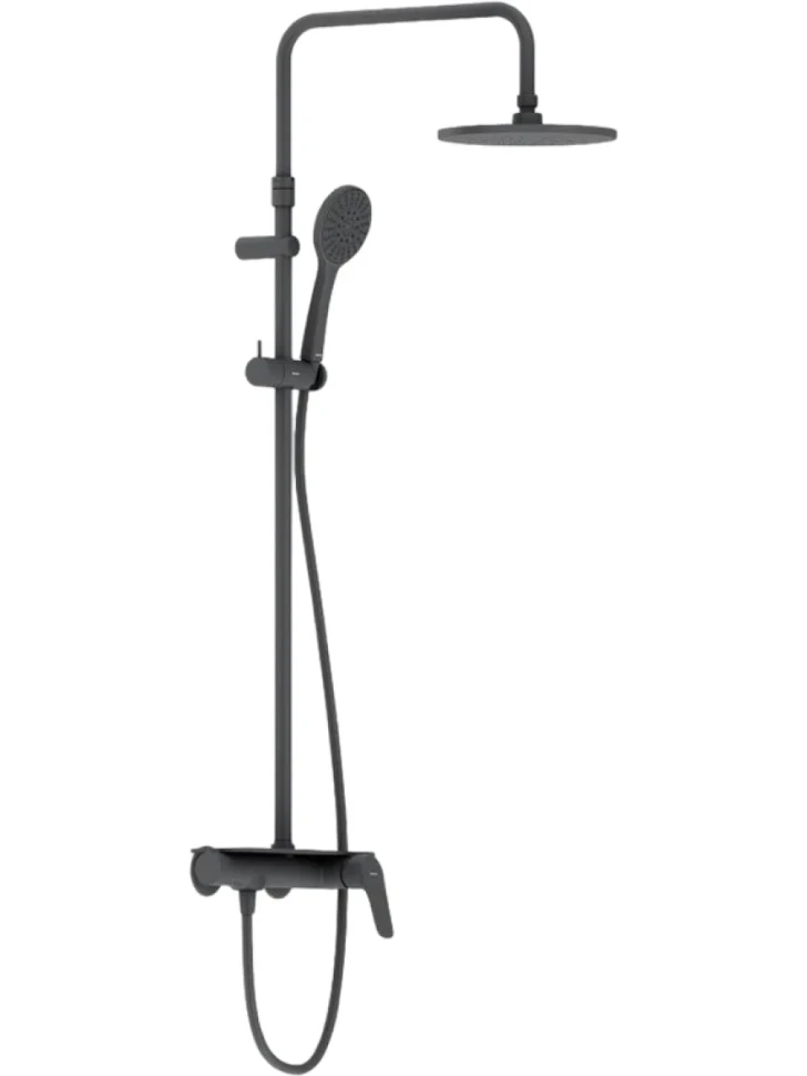 Душевая стойка Damixa Jupiter 977780300 черная матовая