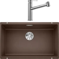 Комплект Мойка Blanco Subline 700-U кофе + Смеситель Ambis-S 523119 Комплект Мойка Blanco Subline 700-U кофе + Смеситель Ambis-S 523119