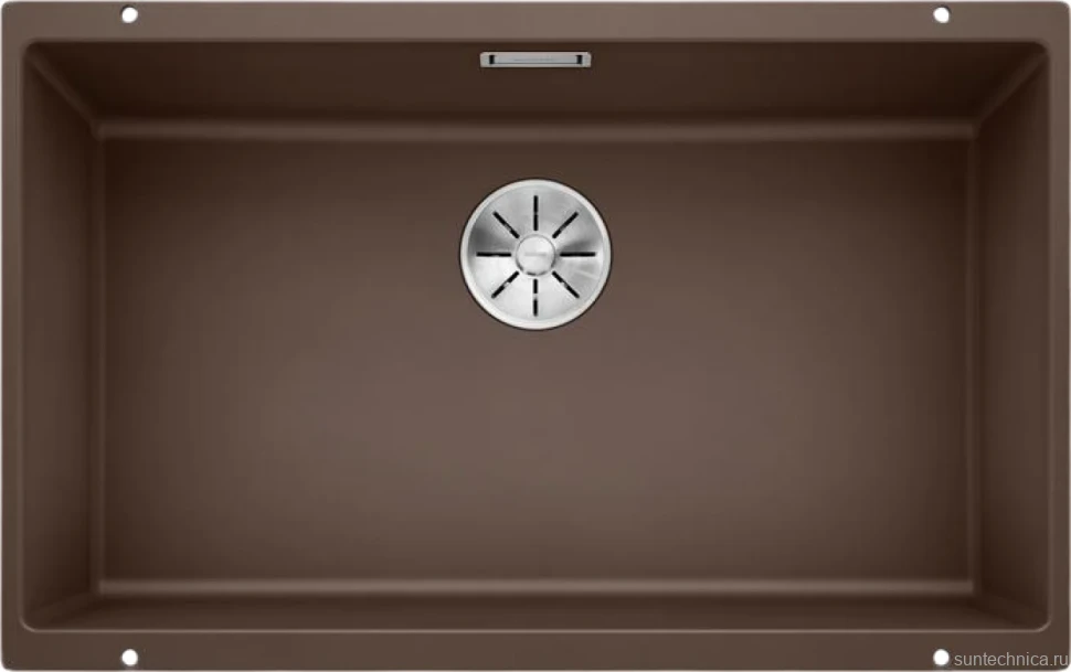 Комплект Мойка Blanco Subline 700-U кофе + Смеситель Ambis-S 523119