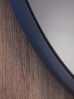 Зеркало круглое Dreja Miro 80 графит