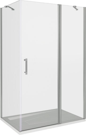 Душевой уголок Good Door Mokka Mokka WTW+SP 110х80х185 см