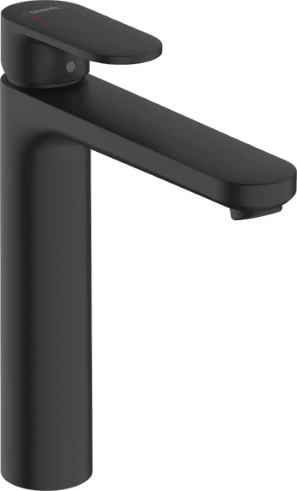 Смеситель для раковины Hansgrohe Vernis Blend 190 71552670 матовый черный