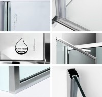 Душевой уголок Wasserkraft Salm 27I22 100x90 см