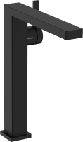 Смеситель для раковины Hansgrohe Tecturis E 240 Fine 73070670 матовый черный