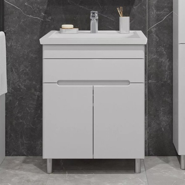 Тумба под раковину SanStar Модена 70 напольная, белая