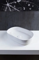 Накладная раковина Allen Brau Fantasy Oval 55x36, белая Накладная раковина Allen Brau Fantasy Oval 55x36, белая