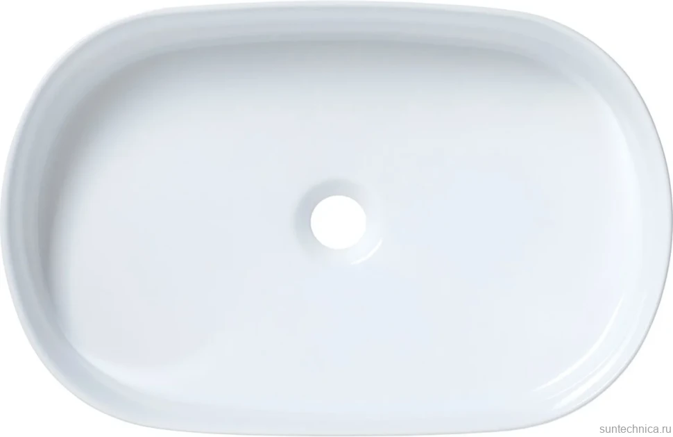 Накладная раковина Allen Brau Fantasy Oval 55x36, белая
