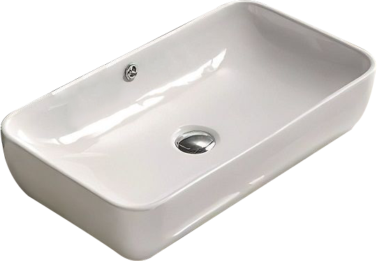 Накладная раковина Art&Max AM-7090-B белая