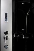 Душевая кабина Niagara Classic NG-2509-14F 100х100 см, с гидромассажем и пультом управления