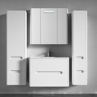 Мебель для ванной комнаты Vod-Ok Флорена 80 белая