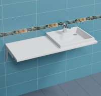 Раковина над стиральной машиной СаНта Юпитер 130 R Раковина над стиральной машиной СаНта Юпитер 130 R