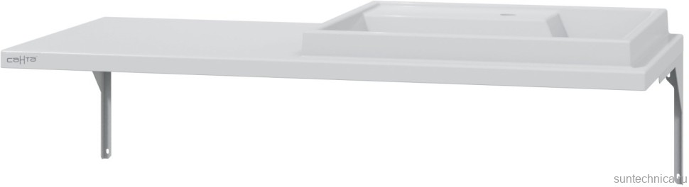 Раковина над стиральной машиной СаНта Юпитер 130 R