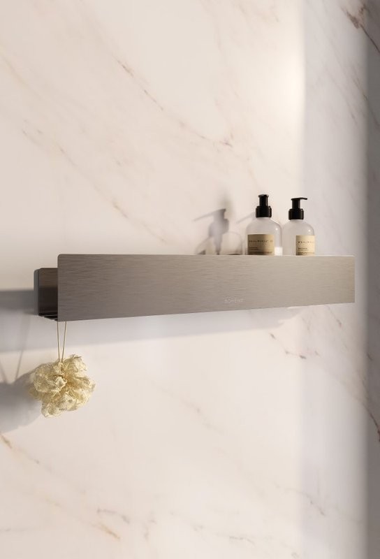 Полка Boheme Free 10967-NB nickel brush