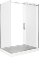 Душевой уголок Good Door Galaxy Galaxy WTW+SP-C-В 140x100, профиль черный