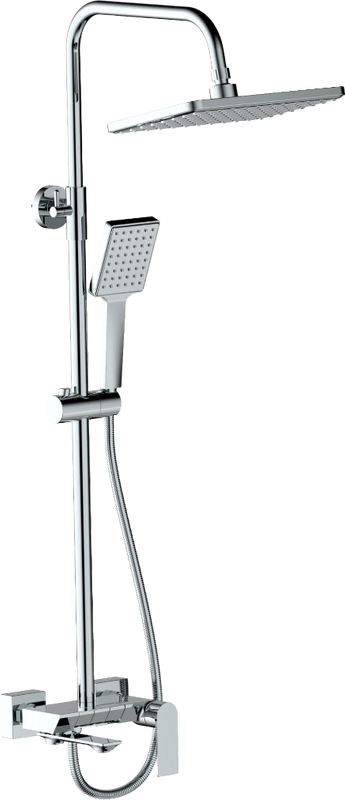 Душевая стойка Haiba HB24639 хром