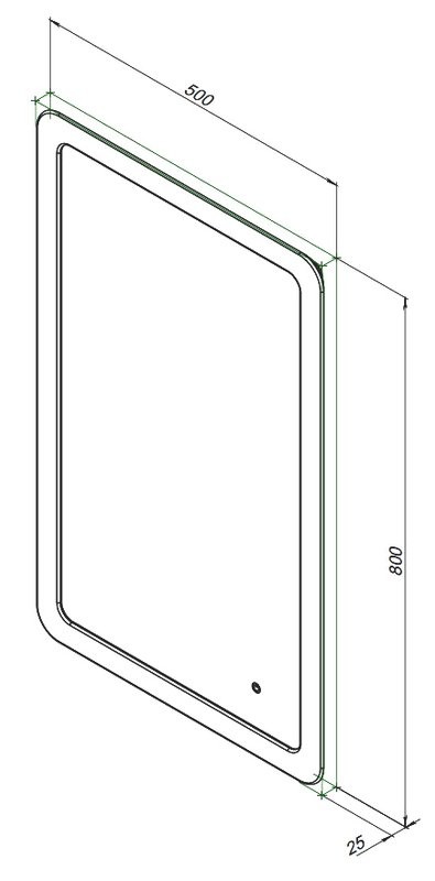 Мебель для ванной комнаты Aquanet Оптима 50 подвесная, дуб светлый