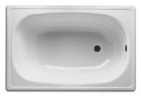 Стальная ванна BLB Europa mini B15E22001 105x70 см, пристенная, на ножках APMSTDBL1