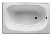 Стальная ванна BLB Europa mini B15E22001 105x70 см, пристенная, на ножках APMSTDBL1
