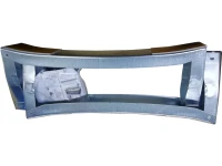 Стальная ванна BLB Europa mini B15E22001 105x70 см, пристенная, на ножках APMSTDBL1