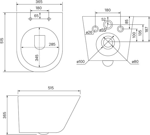Комплект IDDIS BASC020i73 Унита подвесной, с микролифтом + Система инсталляции + Кнопка смыва черная матовая