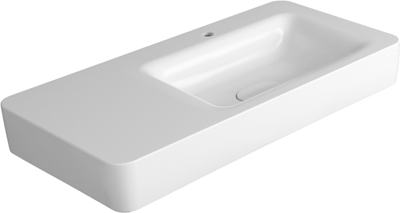 Накладная раковина Simas Henges HE 12 bia 100x50 см