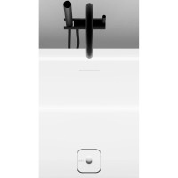 Ванна из искусственного камня Salini Perla 1049101G 170x80 см, отдельностоящая, белая, овальная, с донным клапаном