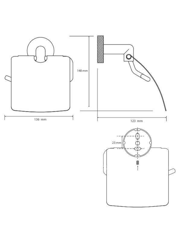 Держатель для туалетной бумаги Bemeta Stella 166212012 хром