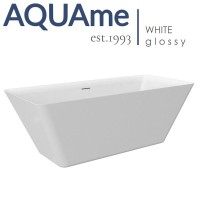 Ванна AQUAme акриловая отдельностоящая AQM3502GW