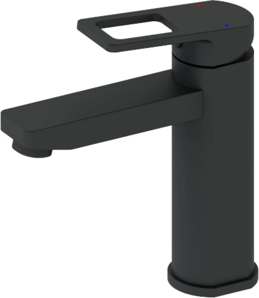 Смеситель для раковины Wonzon & Woghand WW-88139010-MB черный матовый