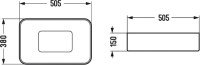 Накладная раковина Vincea VBS-50450 51