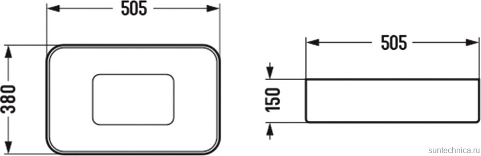 Накладная раковина Vincea VBS-50450 51