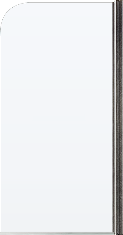 Шторка на ванну Maybahglass MGV-596-5 40x140, профиль матовый хром, стекло прозрачное