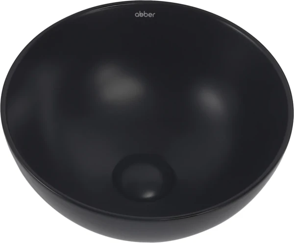 Накладная раковина Abber Bequem AC2106MB матовая черная