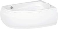 Акриловая ванна Cersanit Joanna R 150x95 см, угловая, правая, встраиваемая, ультрабелая, асимметричная, на ножках