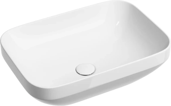 Накладная раковина Ceramicanova Element CN6055 белая глянцевая