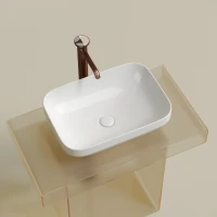 Накладная раковина Ceramicanova Element CN6055 белая глянцевая