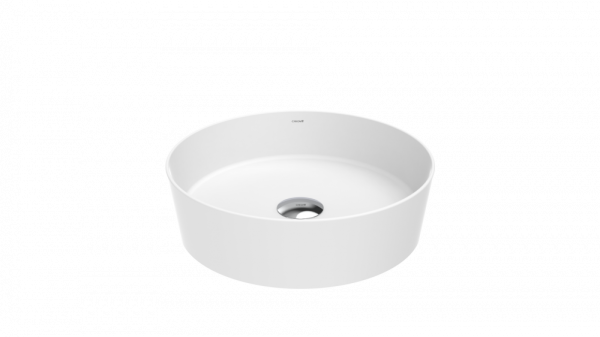 Накладная раковина Creavit Loop LP140-00CB00E-0000 40 глянцевая белая, круглая