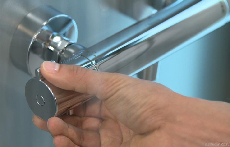 Душевой комплект Термостат Hansgrohe Ecostat 1001 CL ВМ 13211000 + Гарнитур Raindance Select E 26620400